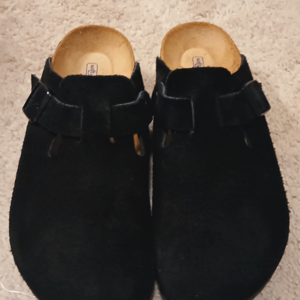 Birkenstock Black Women's Mules Sz 6.5-7, No Box,  Excellent Condition, No Flaws